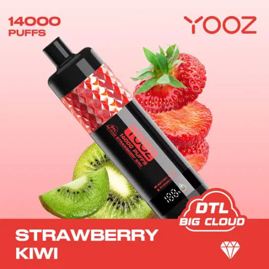 Yooz 14k Puff Refilable & Rechargeable + 30ML Flavour