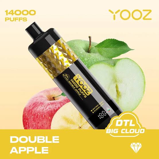 Yooz 14k Puff Refilable & Rechargeable + 30ML Flavour